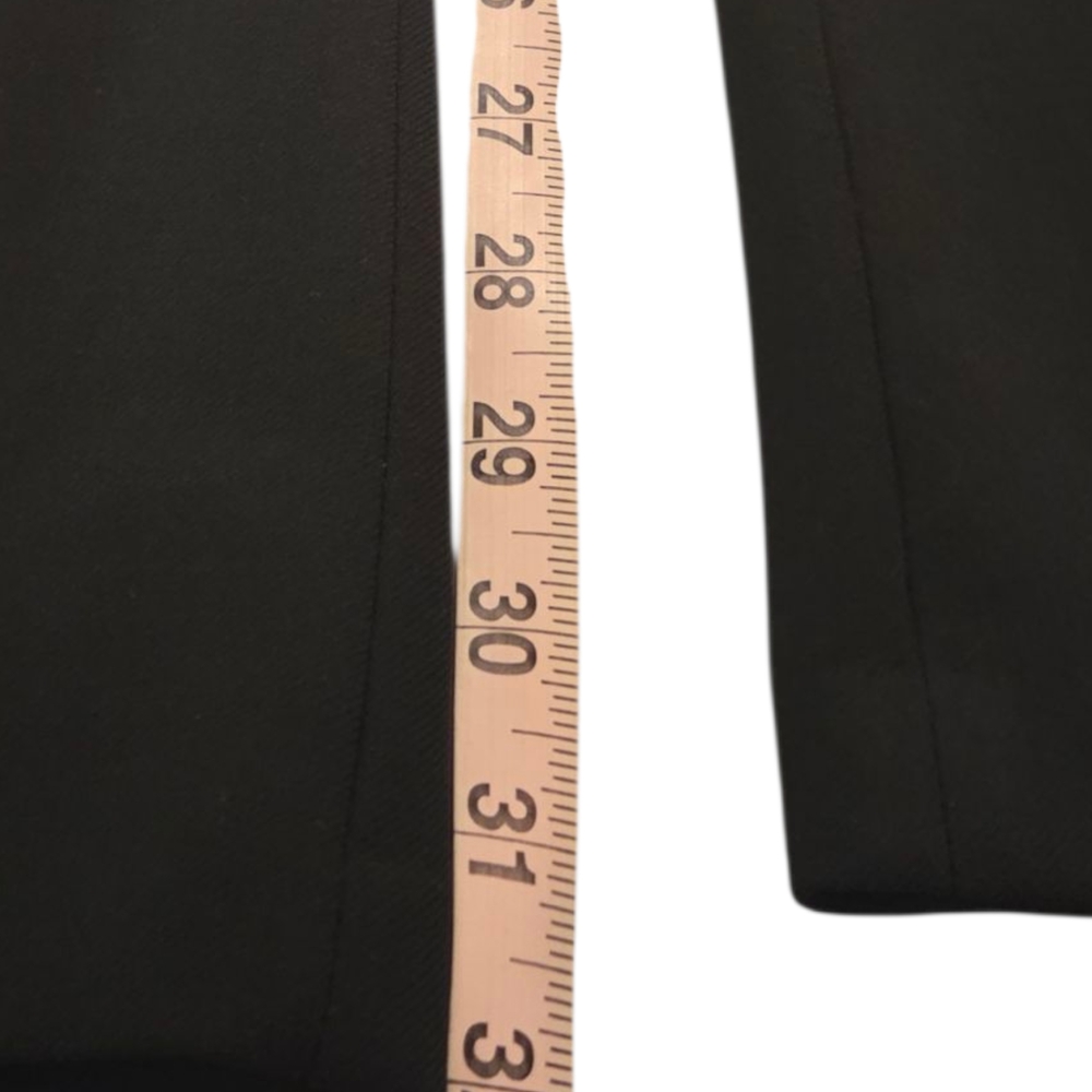NWT Zara Black Boot Cut Pants XL - Picture 4 of 4